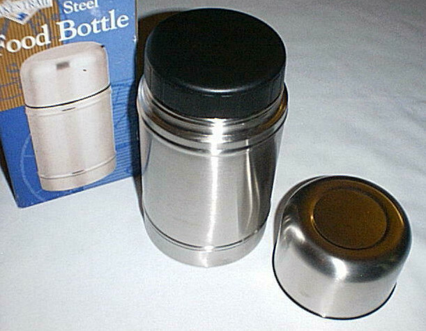 LAKE N TRAIL Stainless Steel 24 oz Vacuum Insulated Wide Mouth Bottle NEW in Box