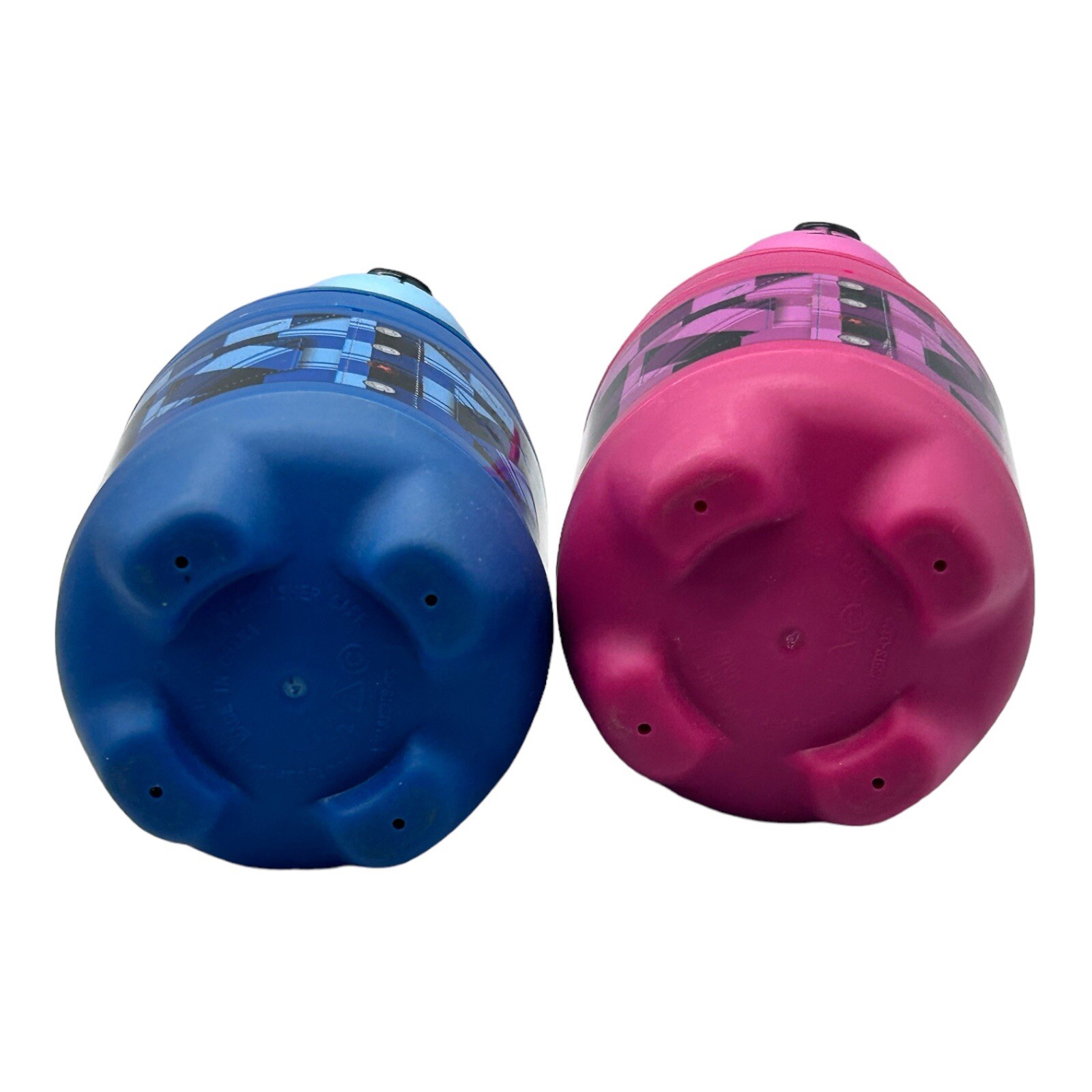 Set Of 2 Cool Gear 8 Fluid Ounces Cool Zooey Bear Snack Container Blue & Pink