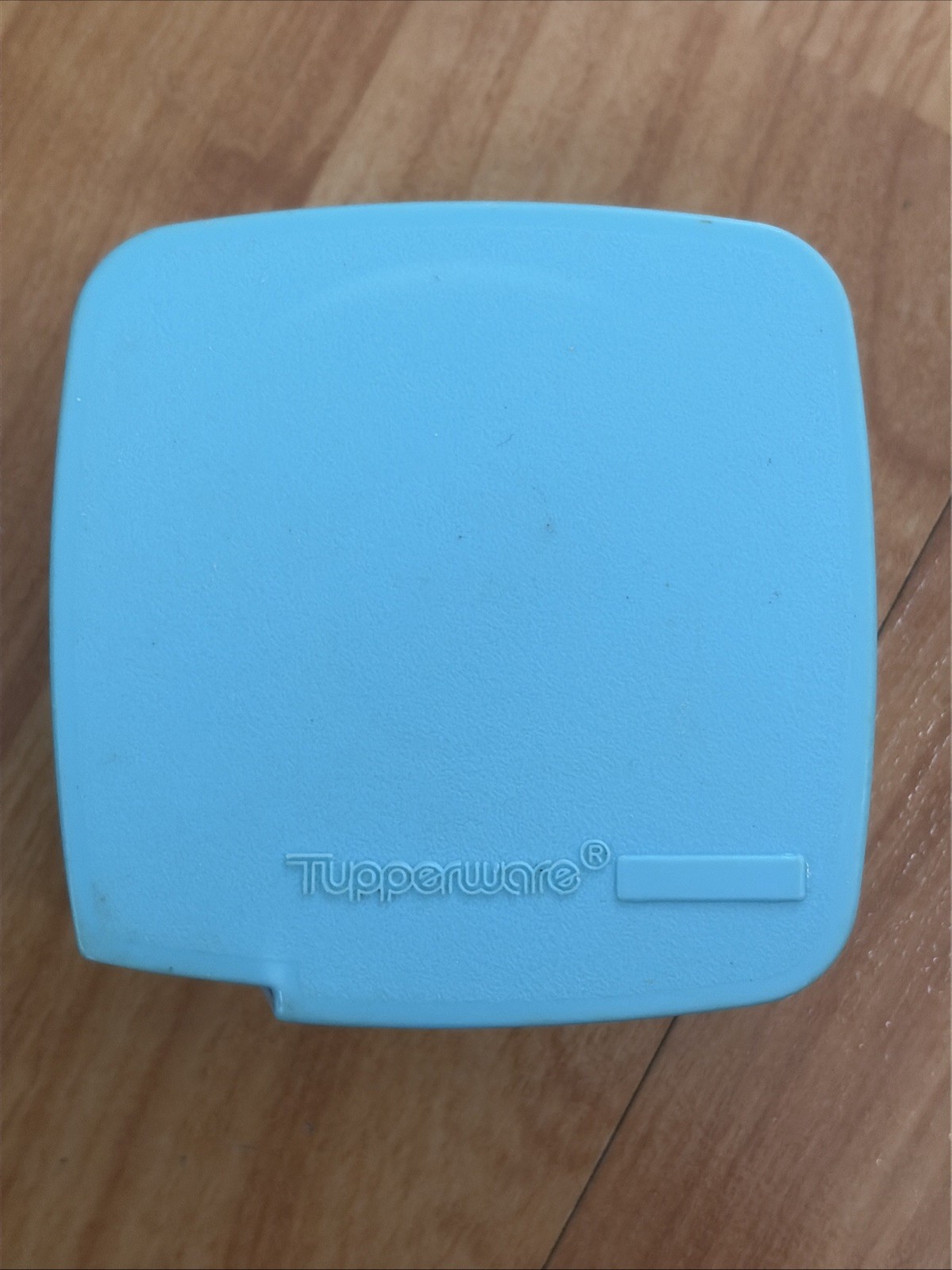 Tupperware label stickers in original dispenser light blue Incl stickers VTG
