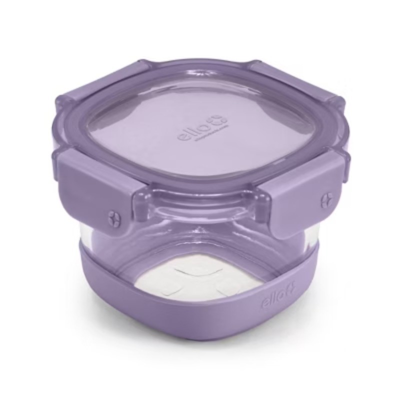 4pc 2c Glass Refresh Round Food Storage Container Set