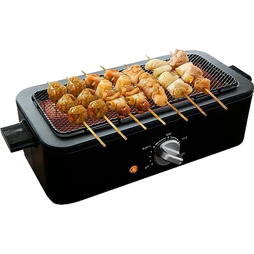 Yamazen Solo Grill Yakitori Stove Black ESR-Q100(B) AC100V NEW