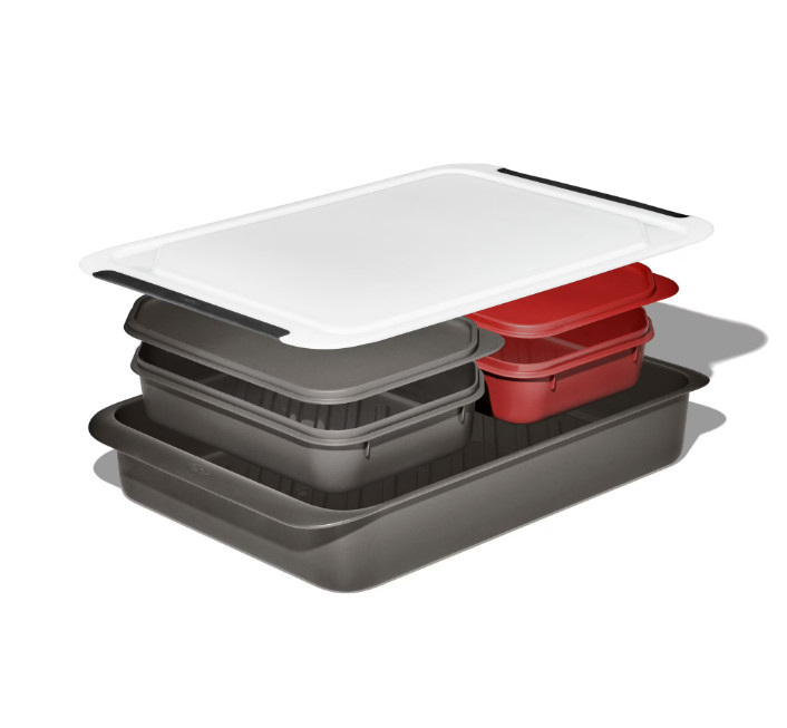OXO Softworks Grilling Prep & Food Storage Carry System