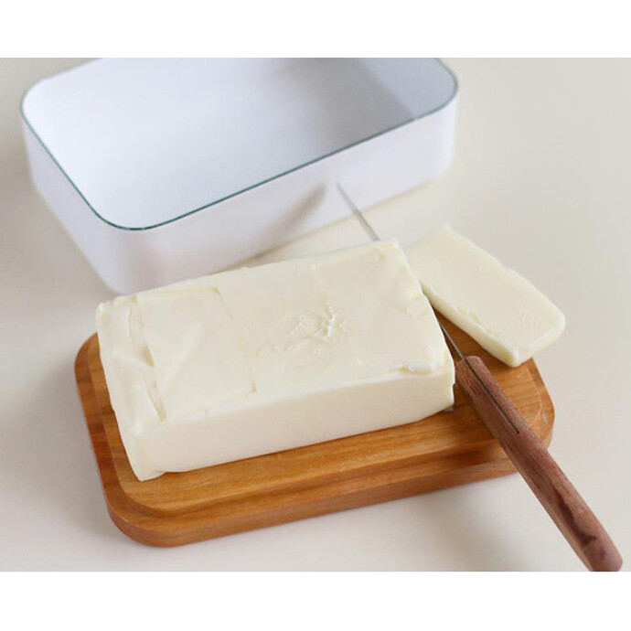 Noda Horo BT-200 / 450 Enamel Butter Case 200g / 450g with Cap Cherry from Japan