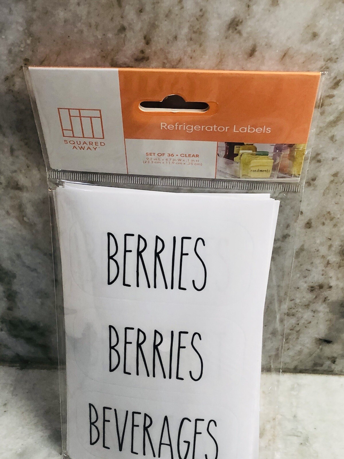 ShipN24Hours. New-Squared Away Refrigerator Levels 9.5” L X 4.7” W. Set of 36.