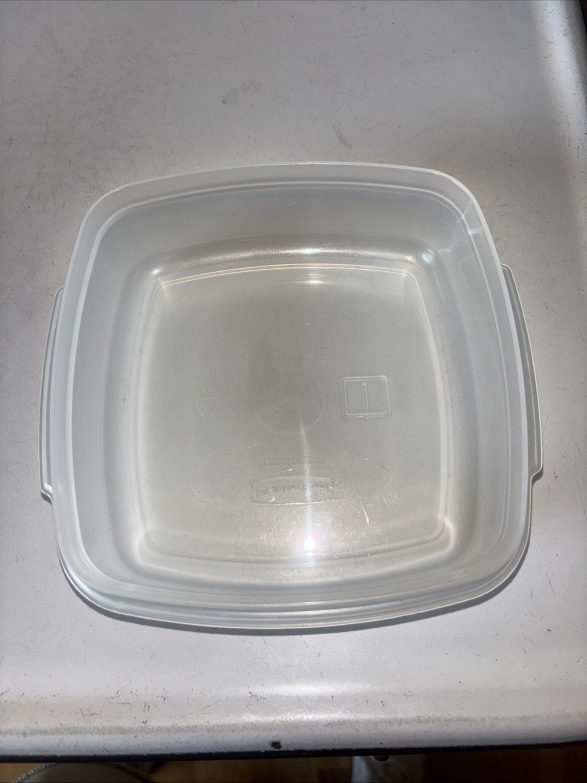 Vintage Rubbermaid Servin Saver #1 Container 2 Cup Almond Lid Sandwich