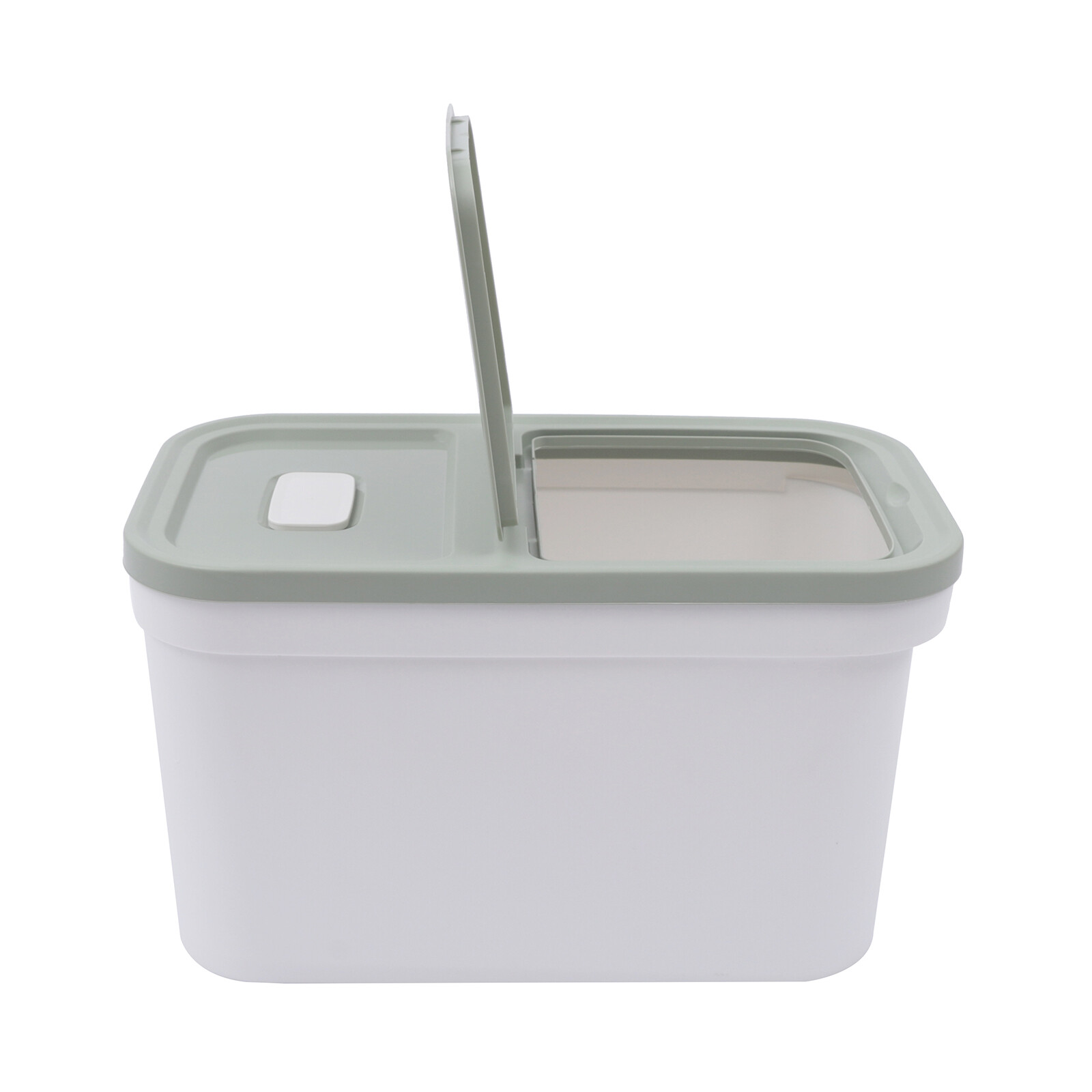 Storage Container Measuring Cup 20Lbs Airtight Flour Grain Storage Bucket