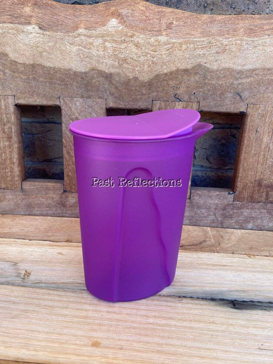 TUPPERWARE ALFRESCO IMPRESSIONS AMETHYST PURPLE 1L JUG PITCHER