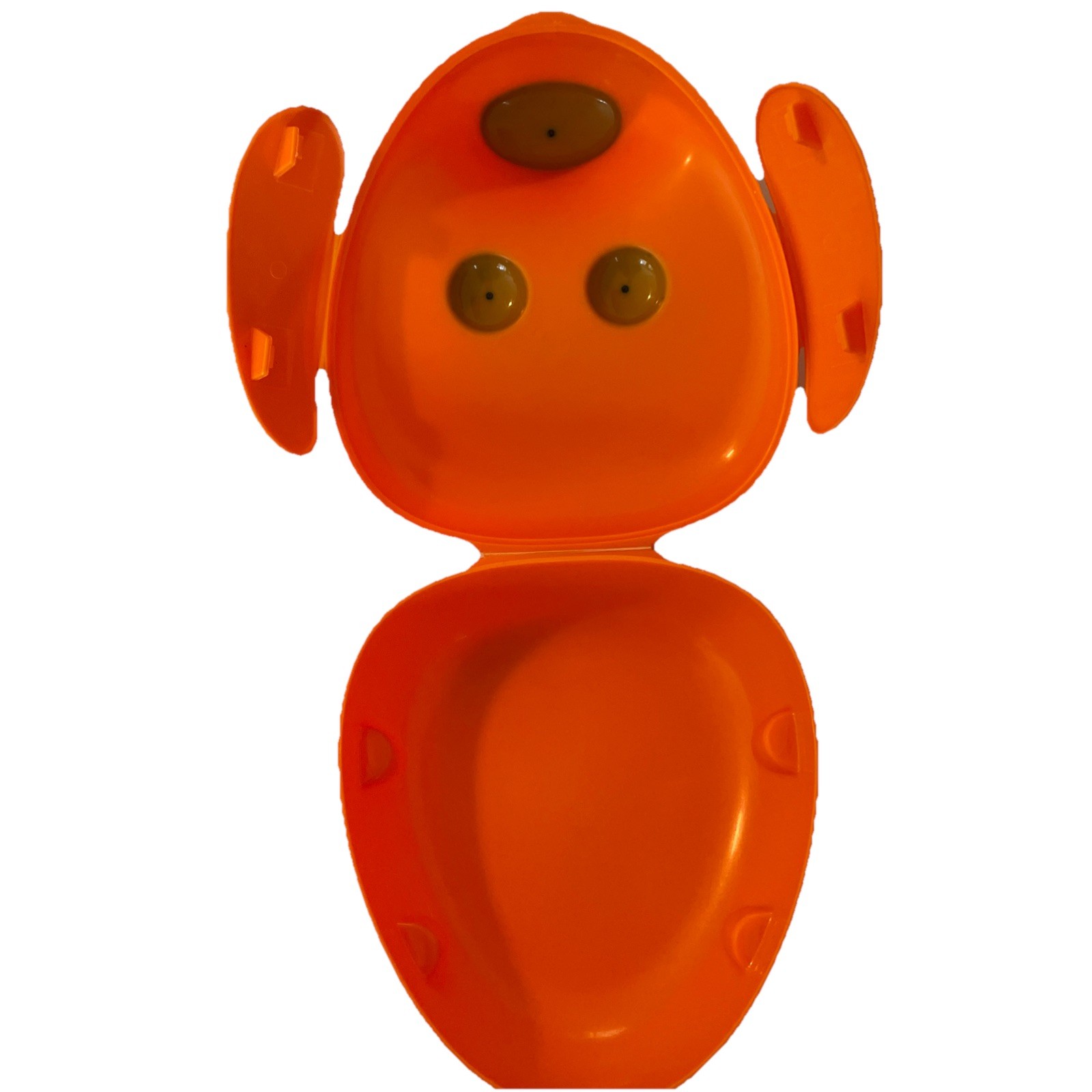 SMASKA Kids Lunch Box Puppy Dog Orange Storage Container Snack Camping Used IKEA