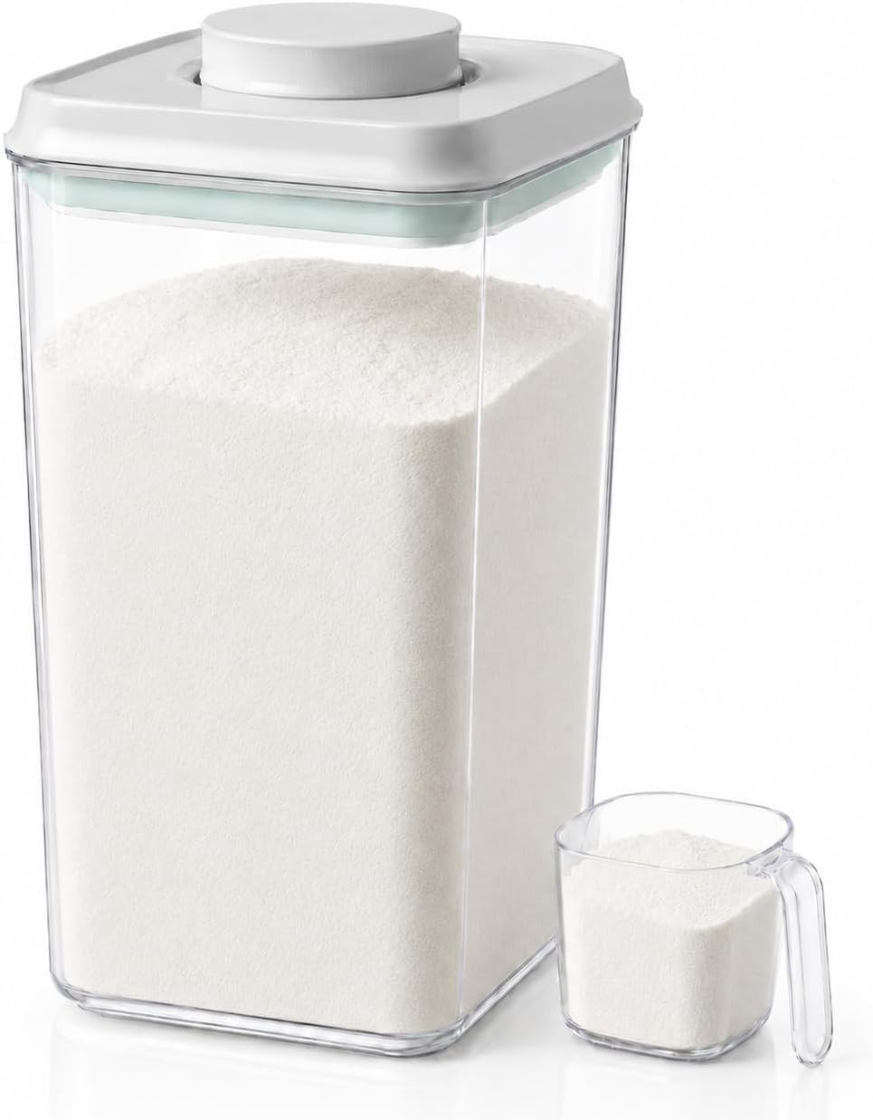 4.2Qt BPA-Free Stackable Storage Jar – Effortless Freshness for Your Pantry