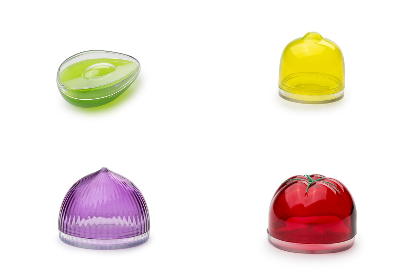 Lemon Save-A-Half, Set of 4, for Tomato, Onion, Lemon, Avocado