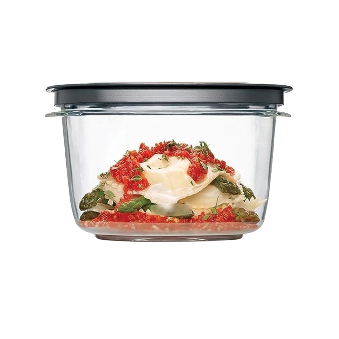 Rubber Maid Premier, 7 Cup Premier Flex & Seal Food Storage Set, 3 Tritan Con…