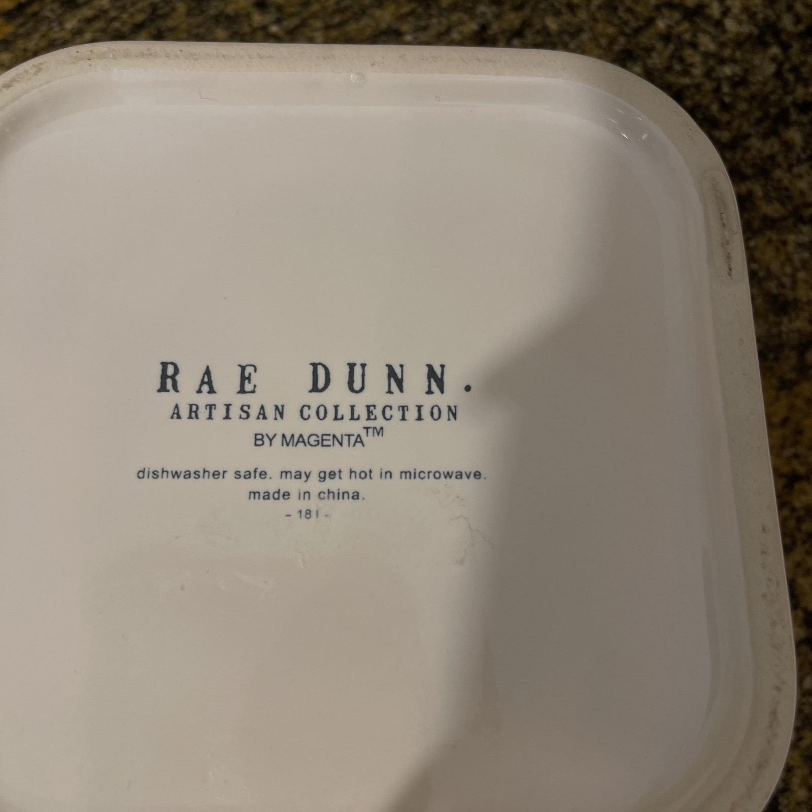 Rae Dunn YUM Ceramic Food Storage Bowls Set of 3 Vented Lids Artisan Magenta