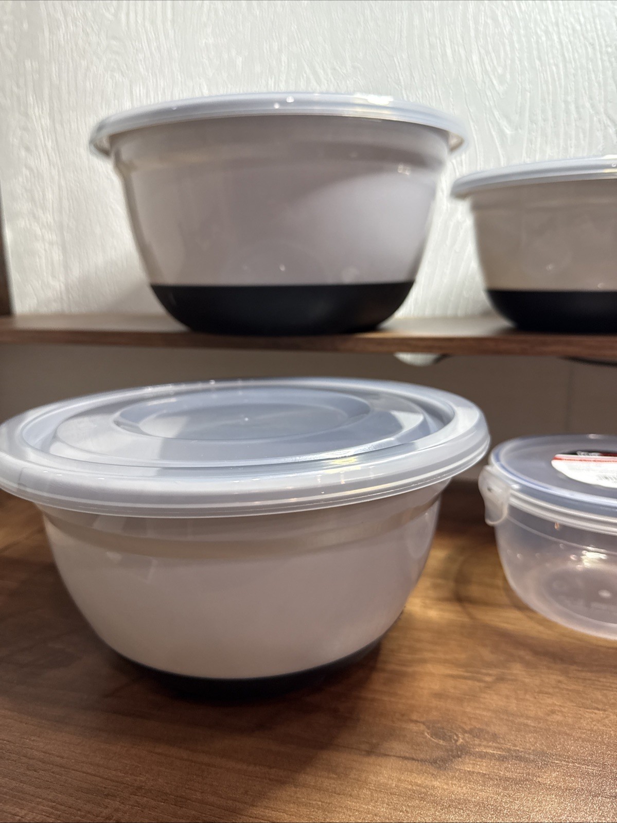 Nesting 8 Piece Covered Bowl Set, Four Lidded Sizes, For Prep, Serve & Store