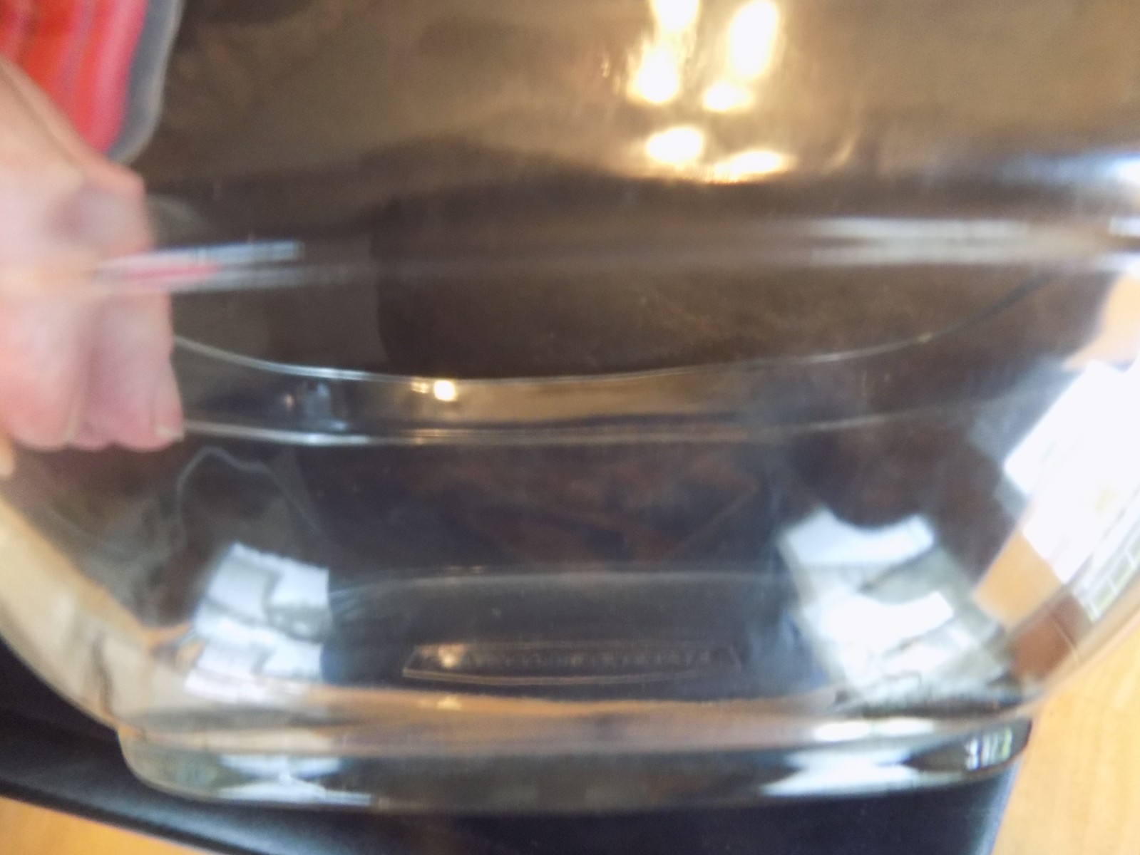 RUBBERMAID Glass Food Storage 2.5 cups Square Model With Lid