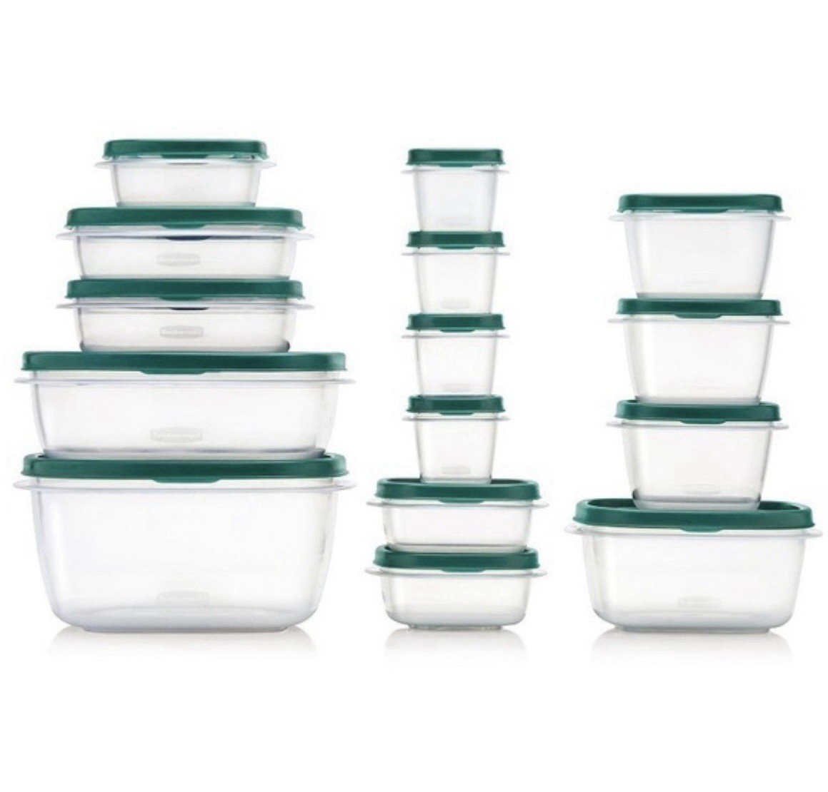 NEW Special Edition Rubbermaid 30pc (+Larger Sizes) Easy Find Lids Storage Set