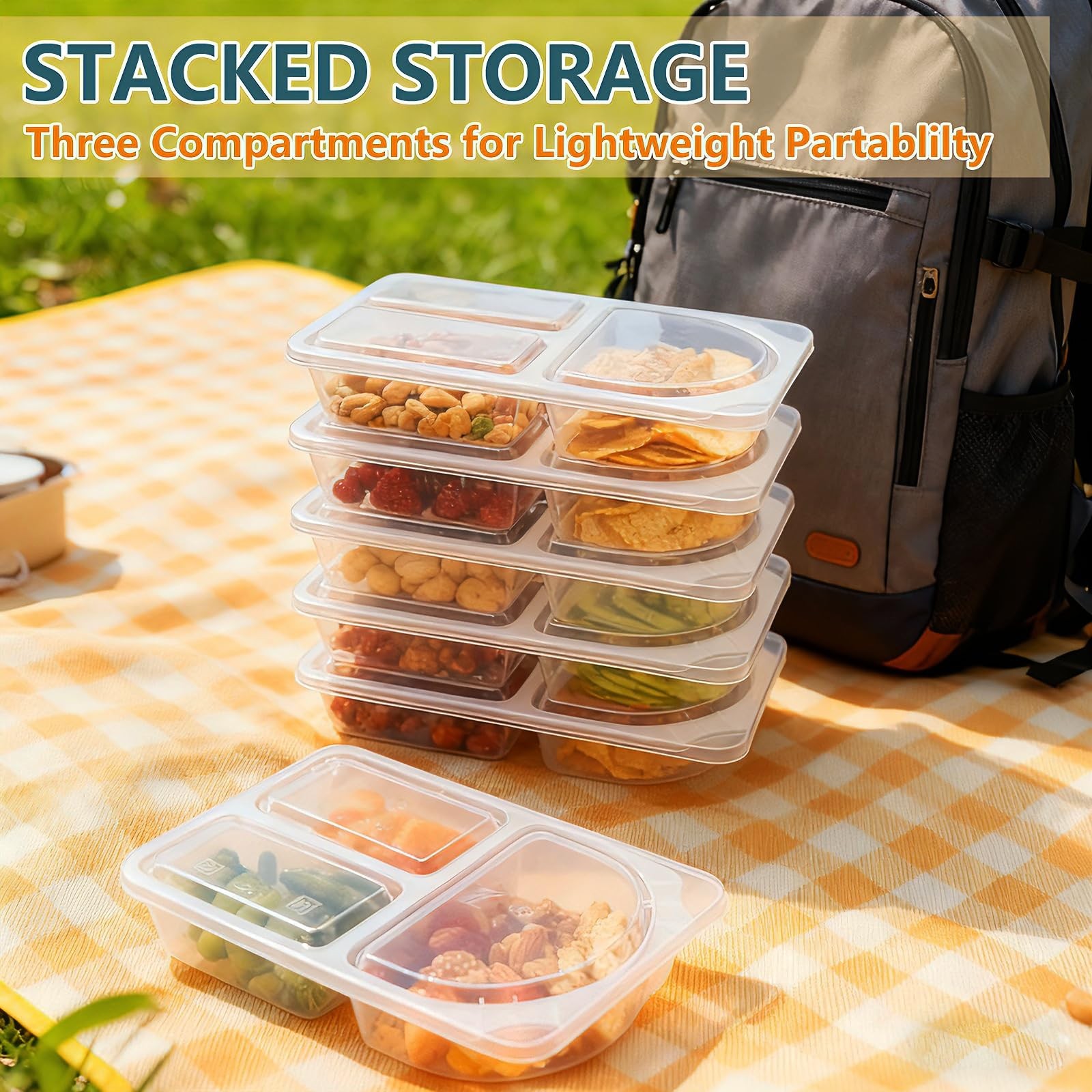9 OZ New Snack Containers & Reusable Snack Containers with Lids for Kid,Snack…