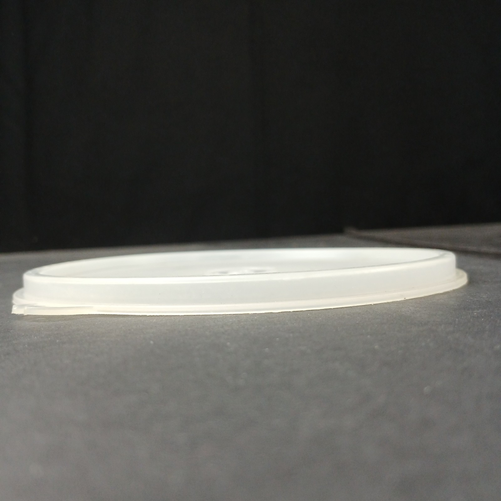 Tupperware Replacement Lid 227-25 Sheer Clear Size C 6″