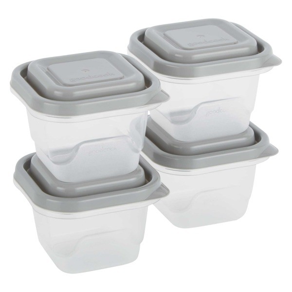 EveryWare Food Storage Container Set – Multisize – 40pcs/20ct- Gray