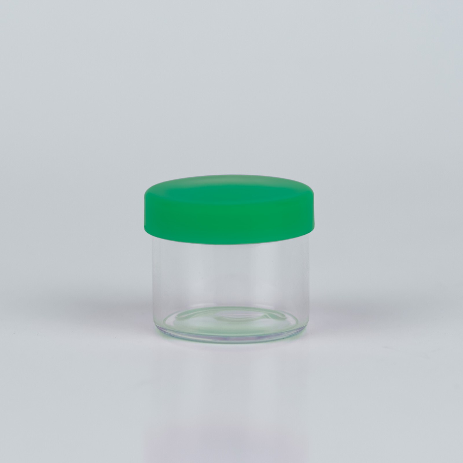 6ml Glass Jar – Glass Jar W/ Silicone Lid – Bulk 1000 Pack – Green