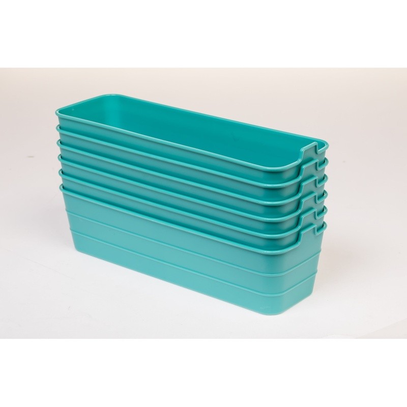 Set of 3 Flexible Drawer Organizers Dishwasher Safe Stackable Storage Trays New