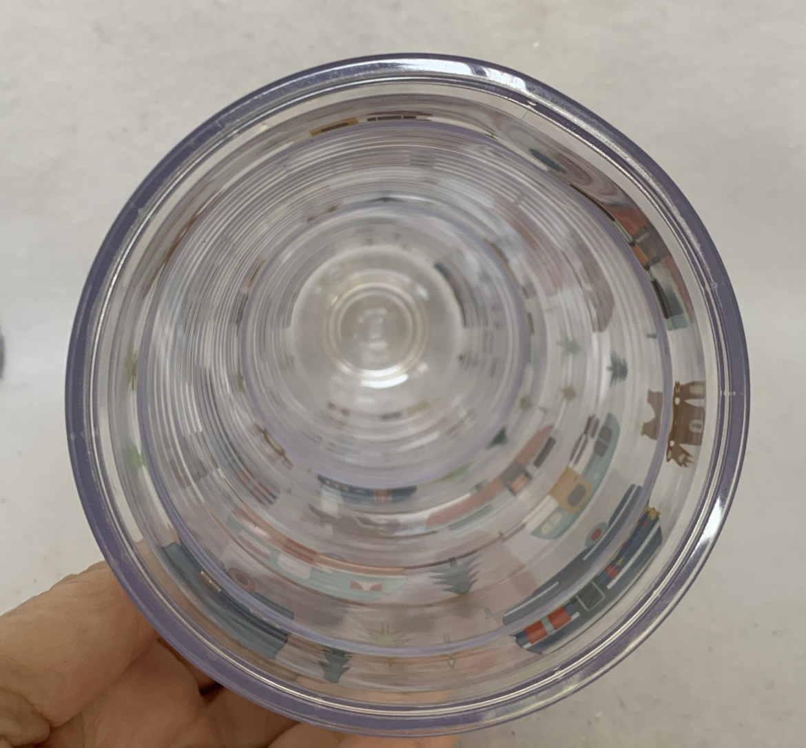 Tervis Trailer Bears Wrap 24 Oz. BPA Free Insulated Tumbler with Travel Lid EUC