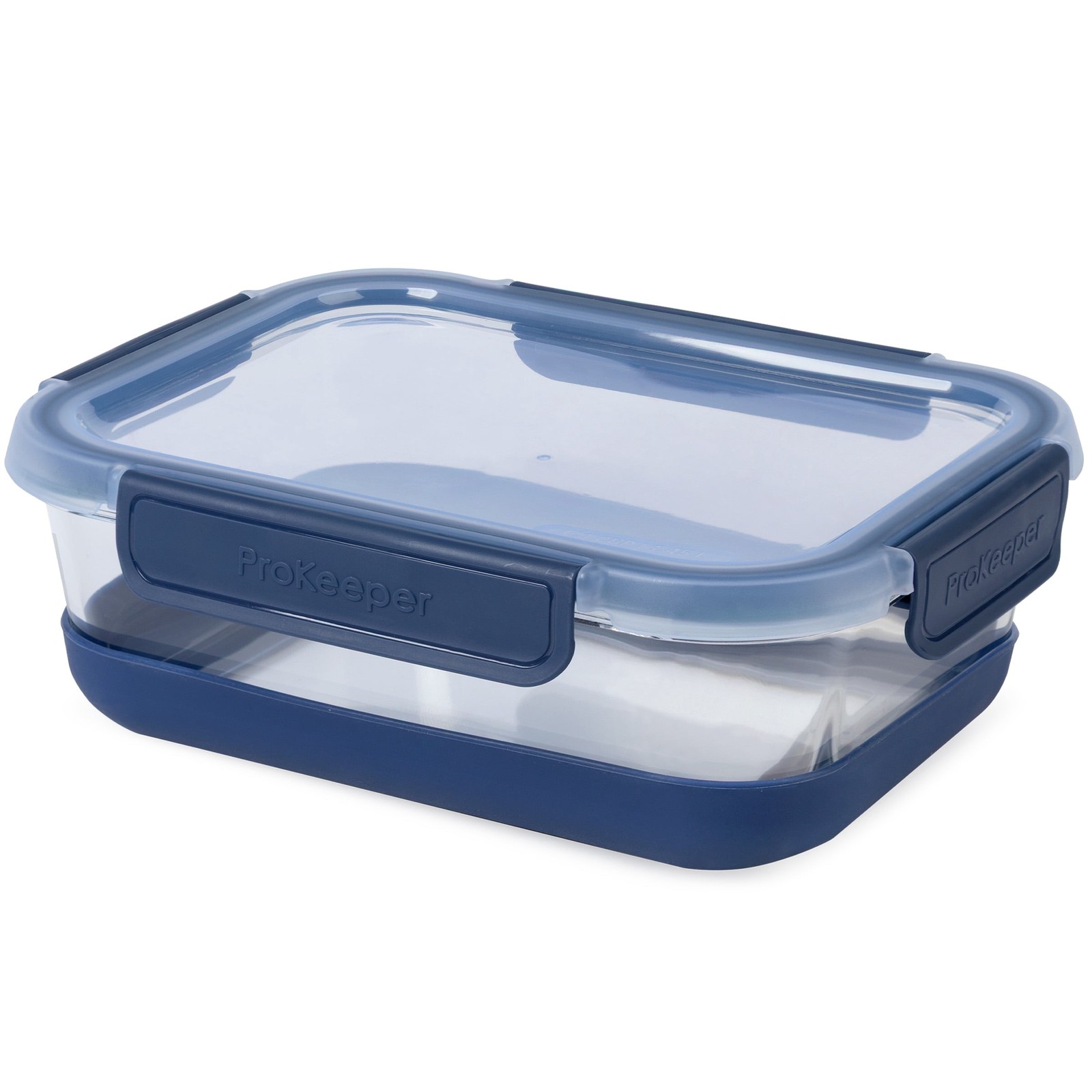 6.1 Cup Glass Food Storage Container with Airtight Silicone Lid