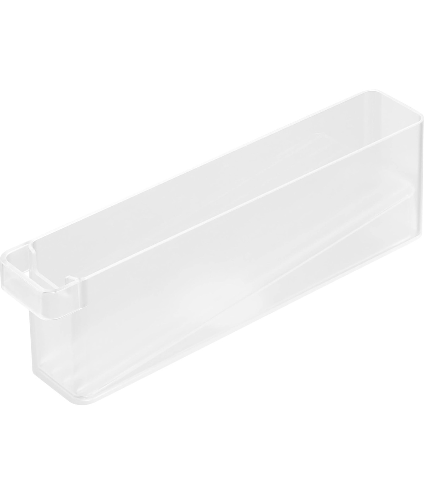 Mini drink storage case for refrigerator, white, W5.5 x D31.2 x H9.2cm, tower