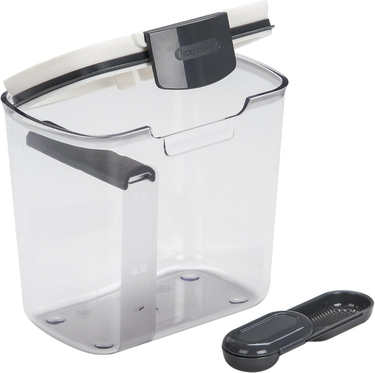 ProKeeper 1 Quart Airtight Powdered Sugar Storage Container – Grey, BPA-Fr