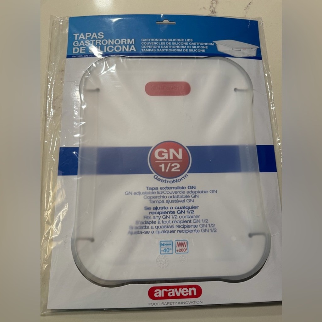NEW 91815 Silicone Airtight Lid GN 1/2 Model 09821 09822 09823 09834 BPA Free