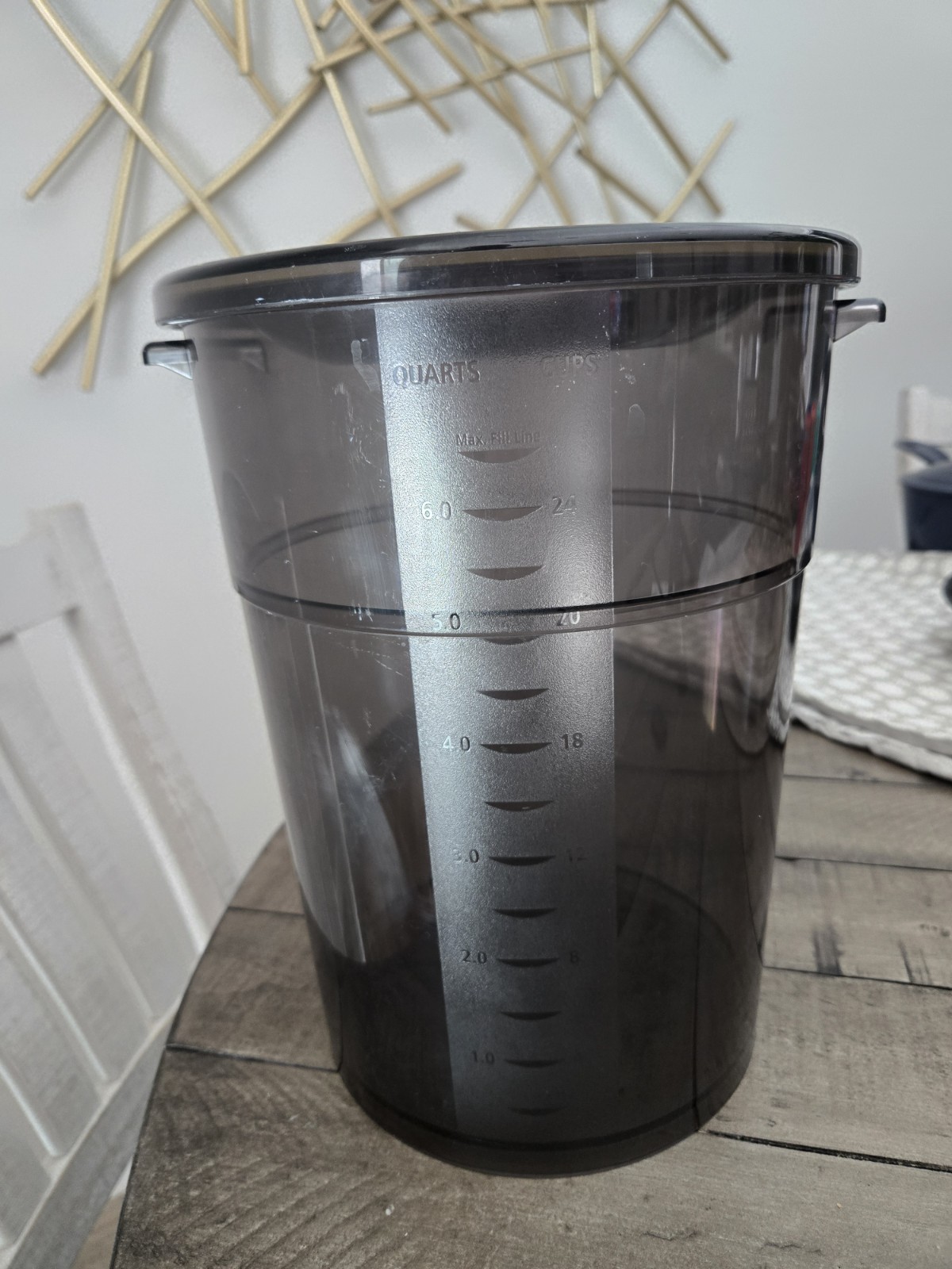 Foodsaver By Tilia Huge 6 Quart Smoke Canister & Lid Vacuum Seal Container
