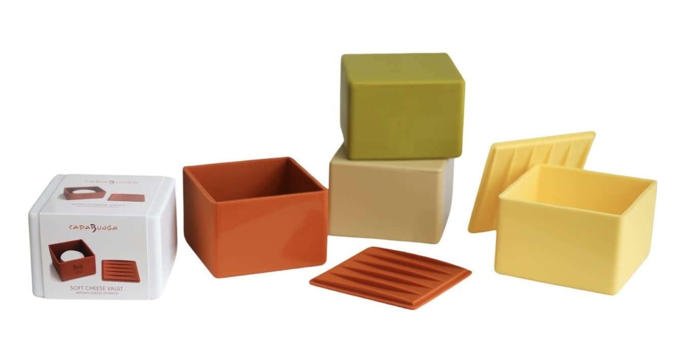 Cheese Vault for Soft Cheese – Reusable Artisan Cheese Storage Container for …