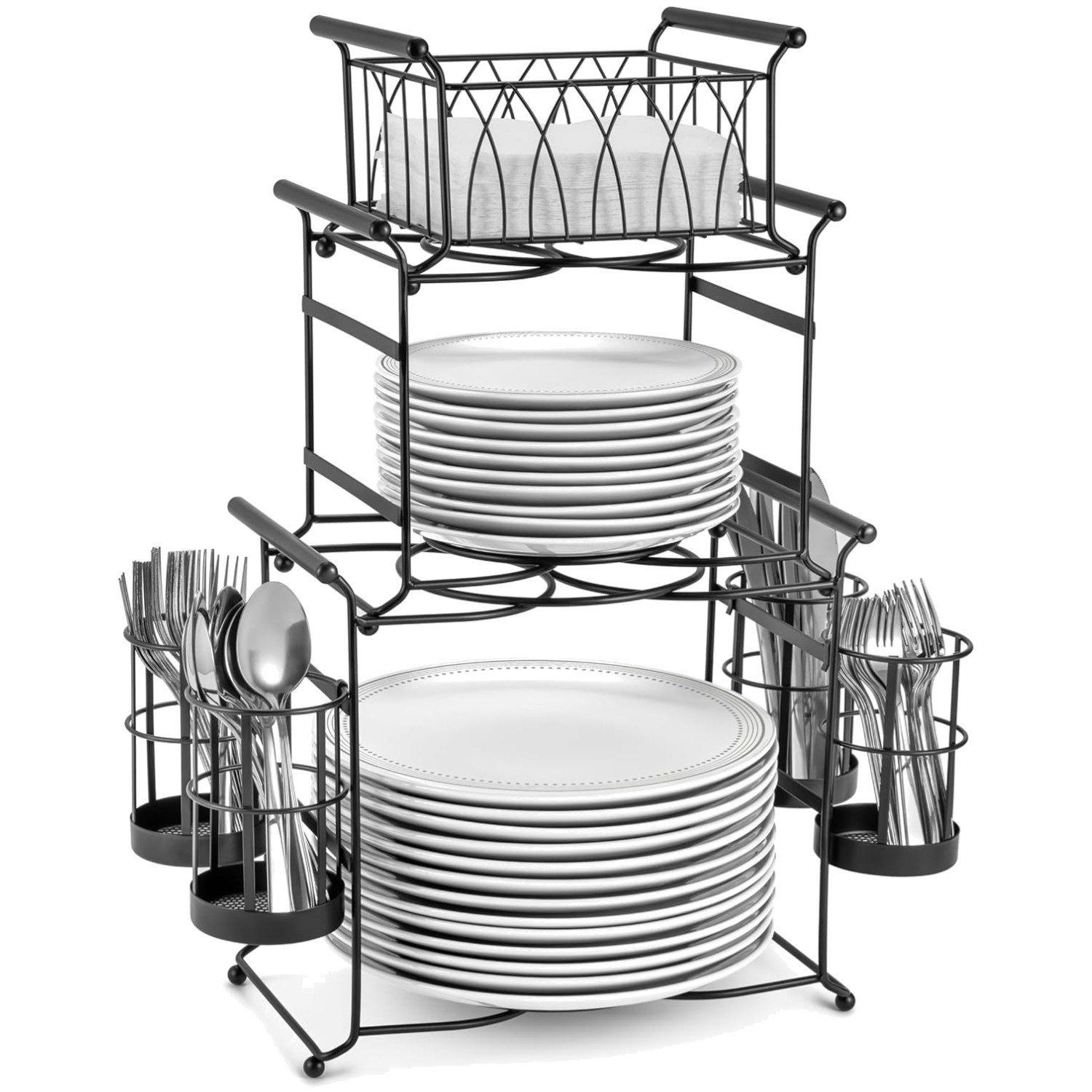 Elegant Buffet Caddy – Kitchen & Dining Organizer