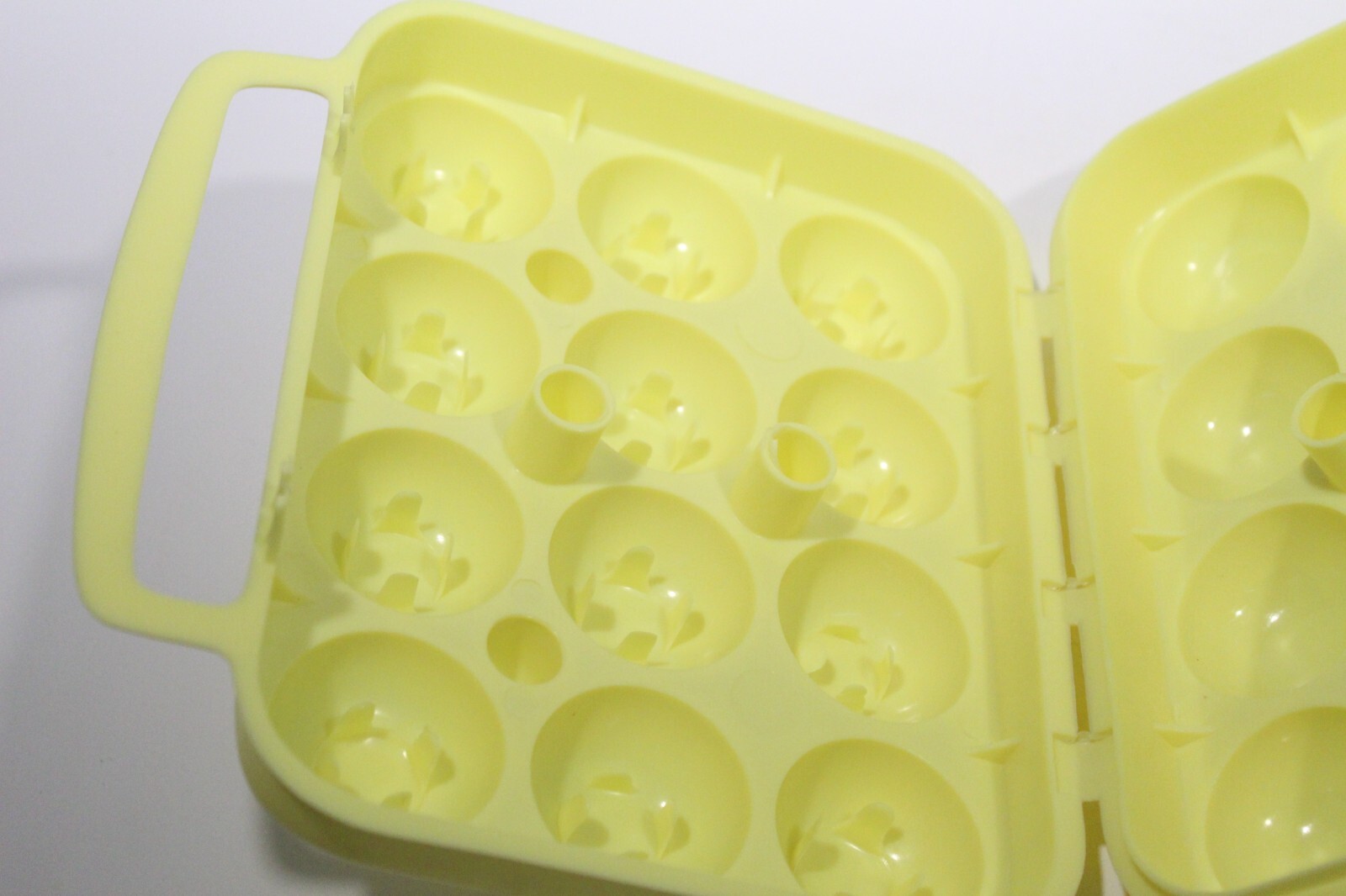 Dozen Egg Container Holder Portable Outdoor Egg Storage Box Case For Camping RV