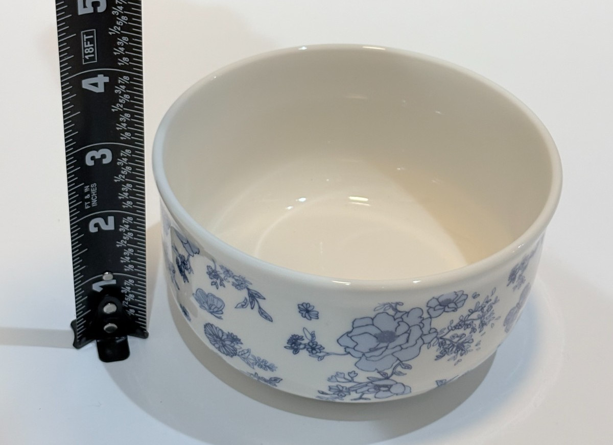 Grace Pantry ‘KATIE’ Microwave Bowl- Food Storage Container w/ Vented Lid 5″ NEW