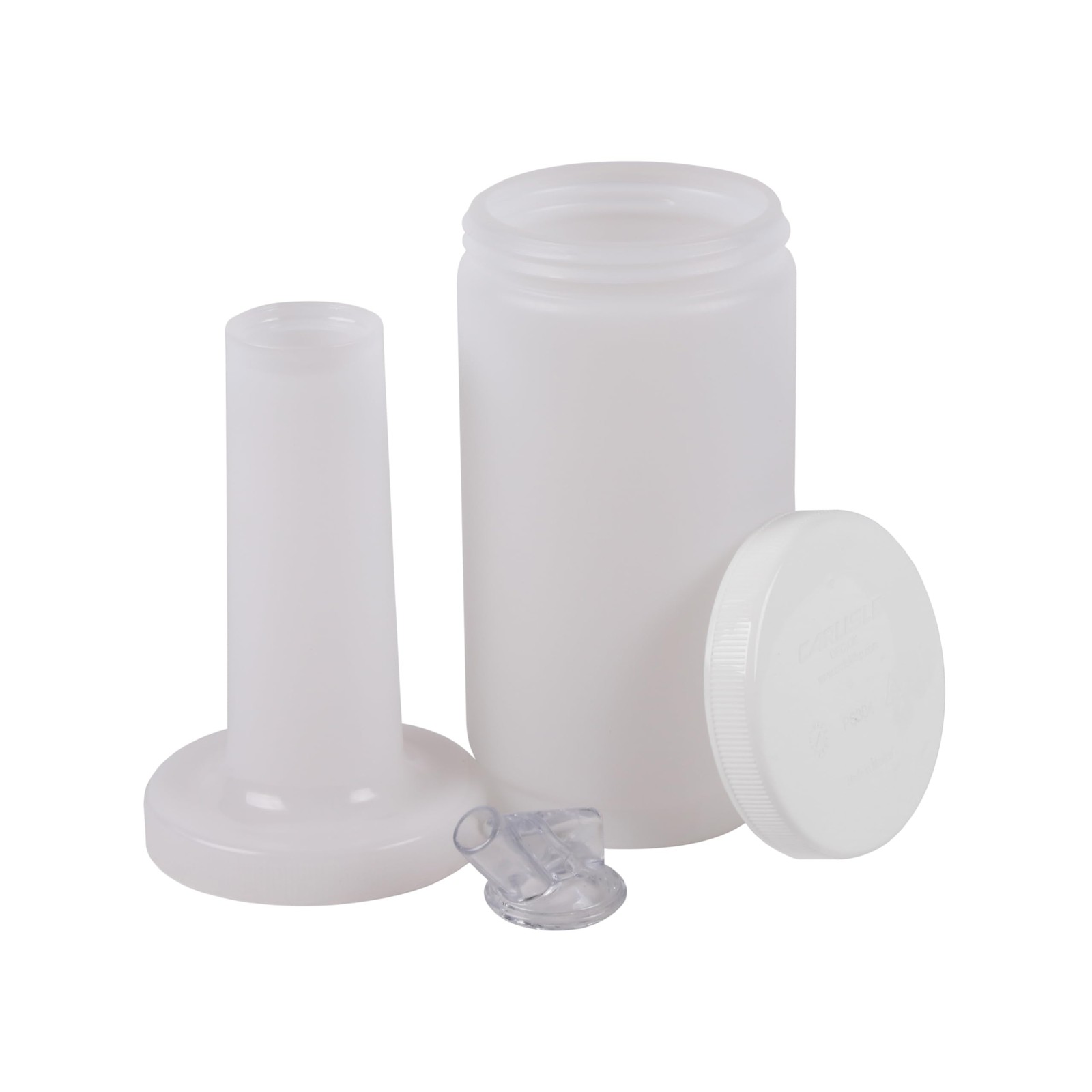 Carlisle FoodService Stor N’ Pour Bottle Caps Lids 3.5″ White (12-Pack)