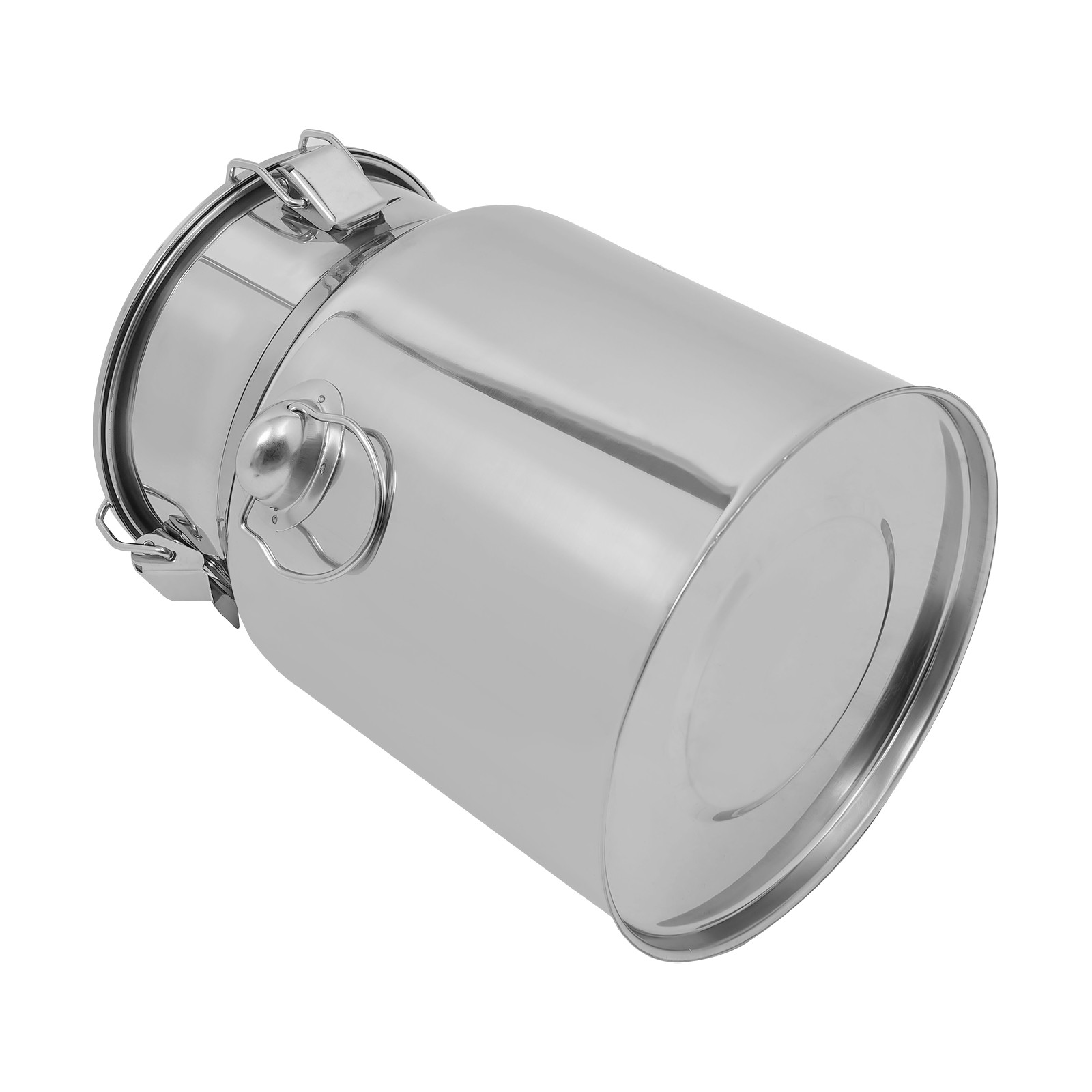 201 Stainless Steel Milk Can 5L 1.32Gal Milk Container Milk Bucket Good Sealing