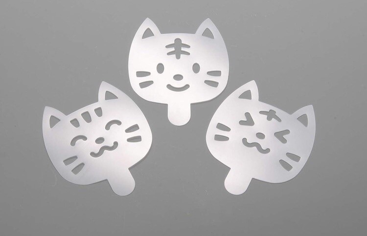 Cat shaped steel loaf pan Toast box bread mold baking made in Japan