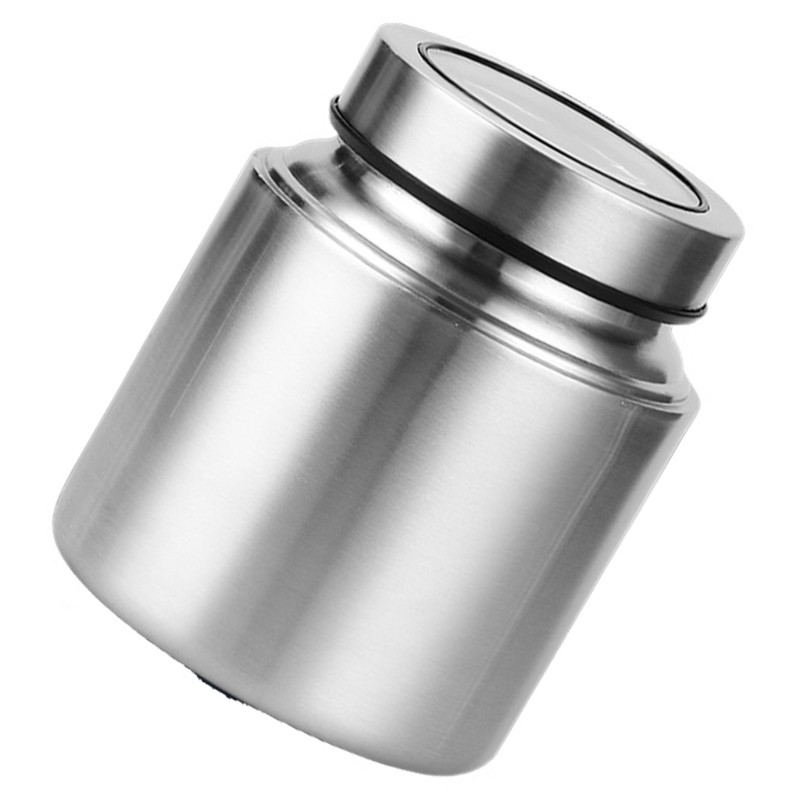304 Stainless Steel Jar Sealed Storage Container for Teas and Coffee Bean
