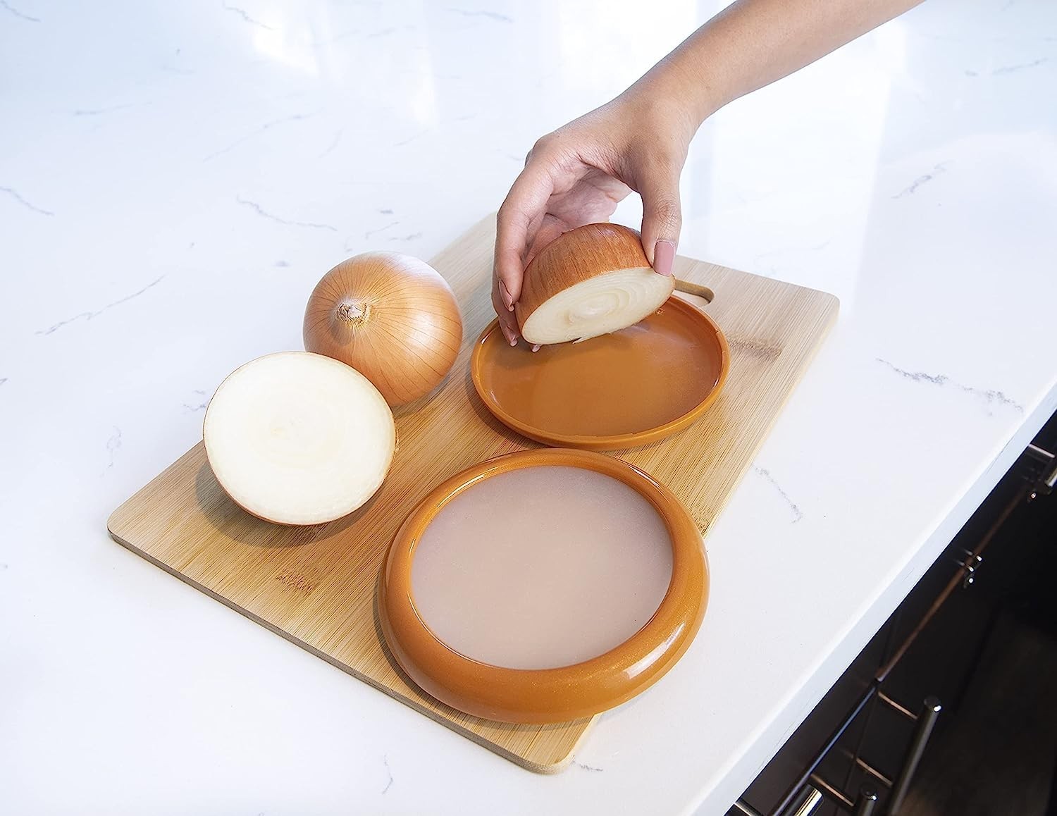 Onion Stretch Pod Keep Onions Fresh Longer Refrigerator Storage Produce
