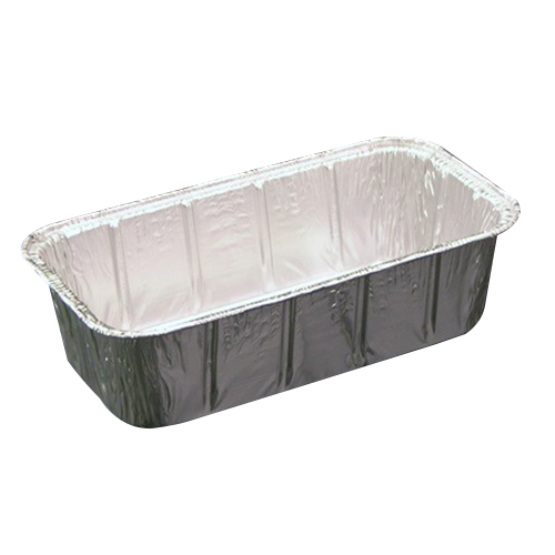 Pactiv Full Curl Loaf Pan Silver 2 lb. 8″ L x 3.875″ W x 2.5″ H | 300/Pack