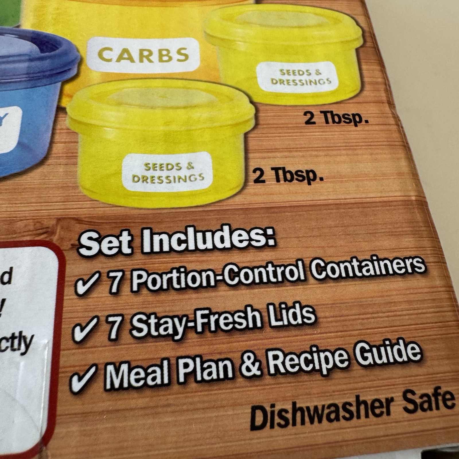 Perfect Portions Portion Control Containers 14 Piece Set As Seen On TV Diet New