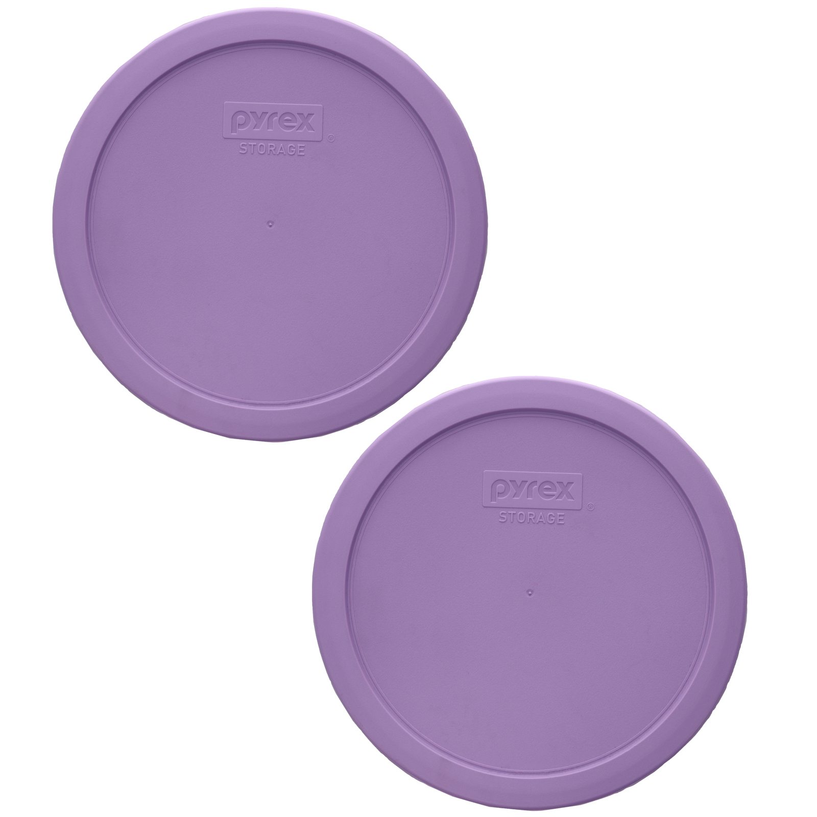 Pyrex 7402-PC 6/7-Cup Lavender Purple Lids – 2 Pack