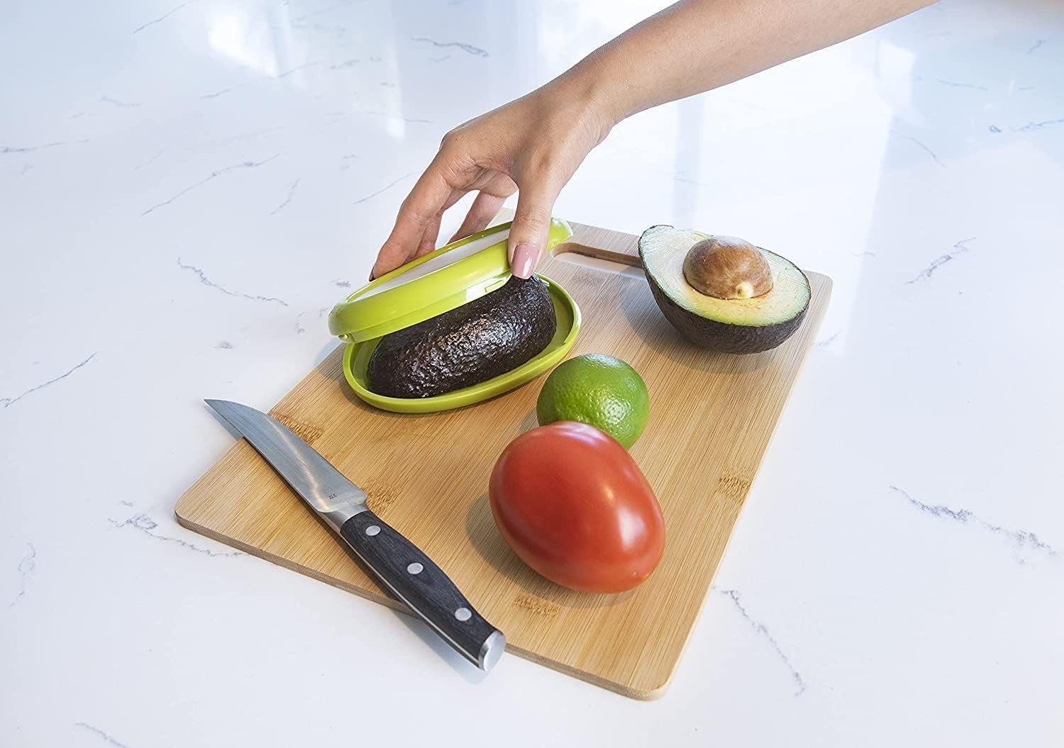 Avocado Stretch Pod Keep Avocadoes Fresh Longer Refrigerator Storage Produce