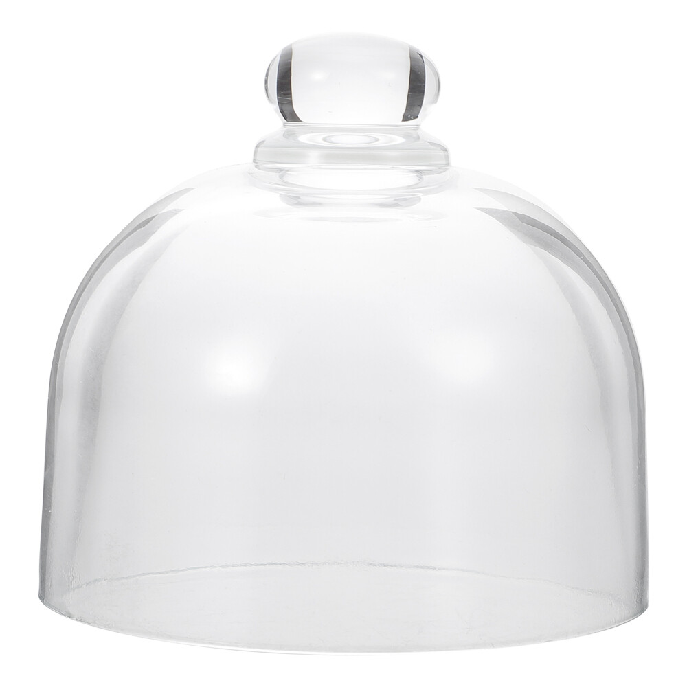 Food Display Cover Food Dome Glass Bell Jar Cake Stand Cover Dessert Dome Cover