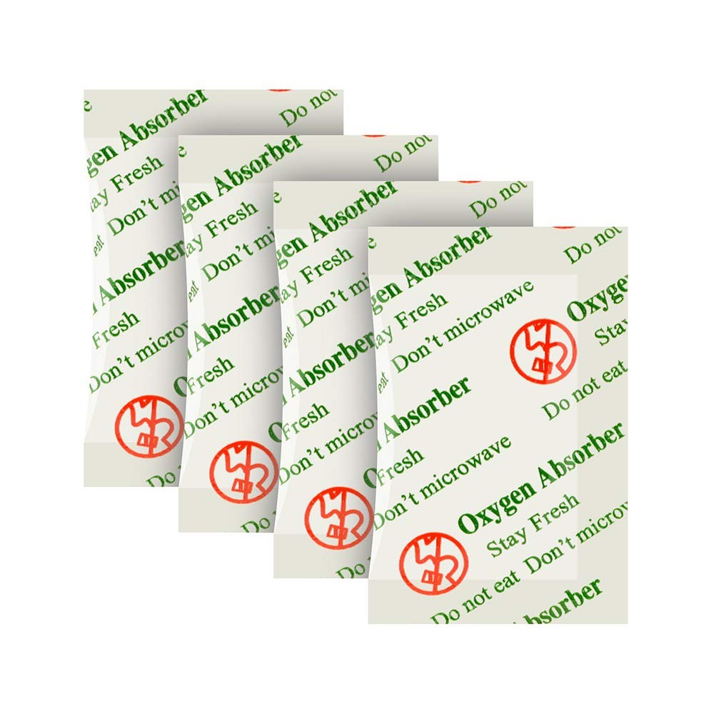 200CC Oxygen Absorbers for Food Storage 100 Pcs Leakproof RustResistant