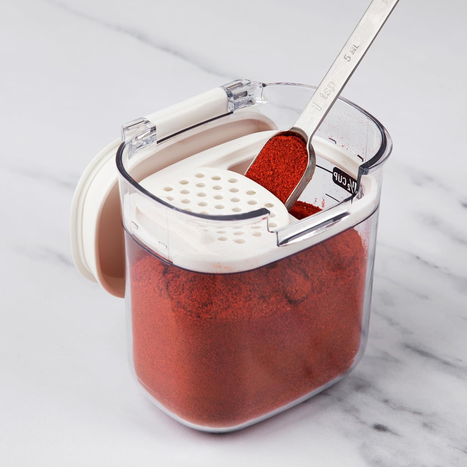 Airtight Food Storage Container Set with Magnetic Accessories