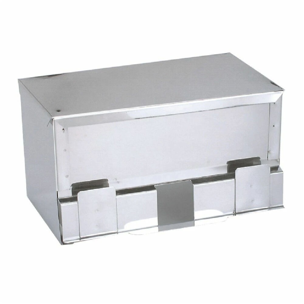 Chef Inox Straw Dispenser 18/8 Stainless Steel 260x150x130mm
