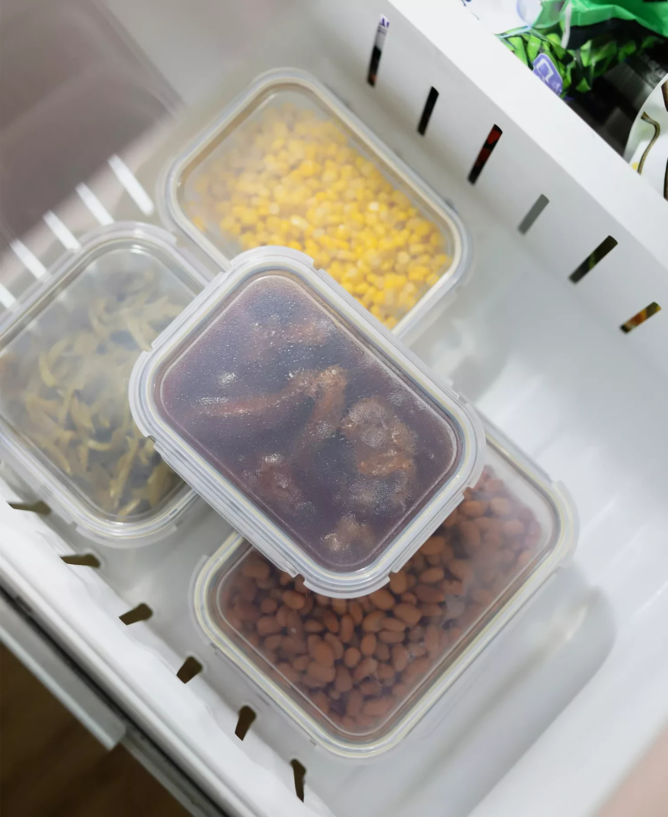 Sedona Kitchen 14-Pc from 16 pcs Glass Storage Set – Cream Lids, Food Containers