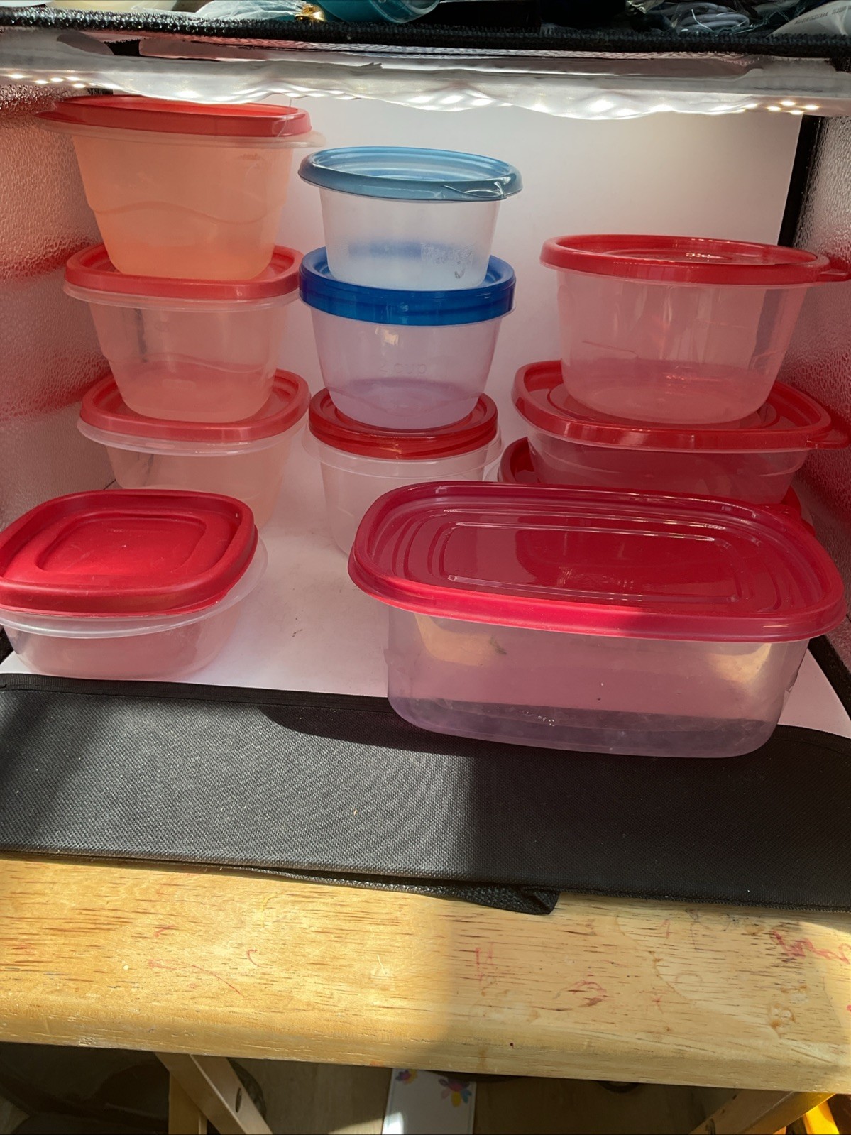 Storage Container Lot With Lids – Mixed Sizes And Brands – Rubbermaid Home Sense