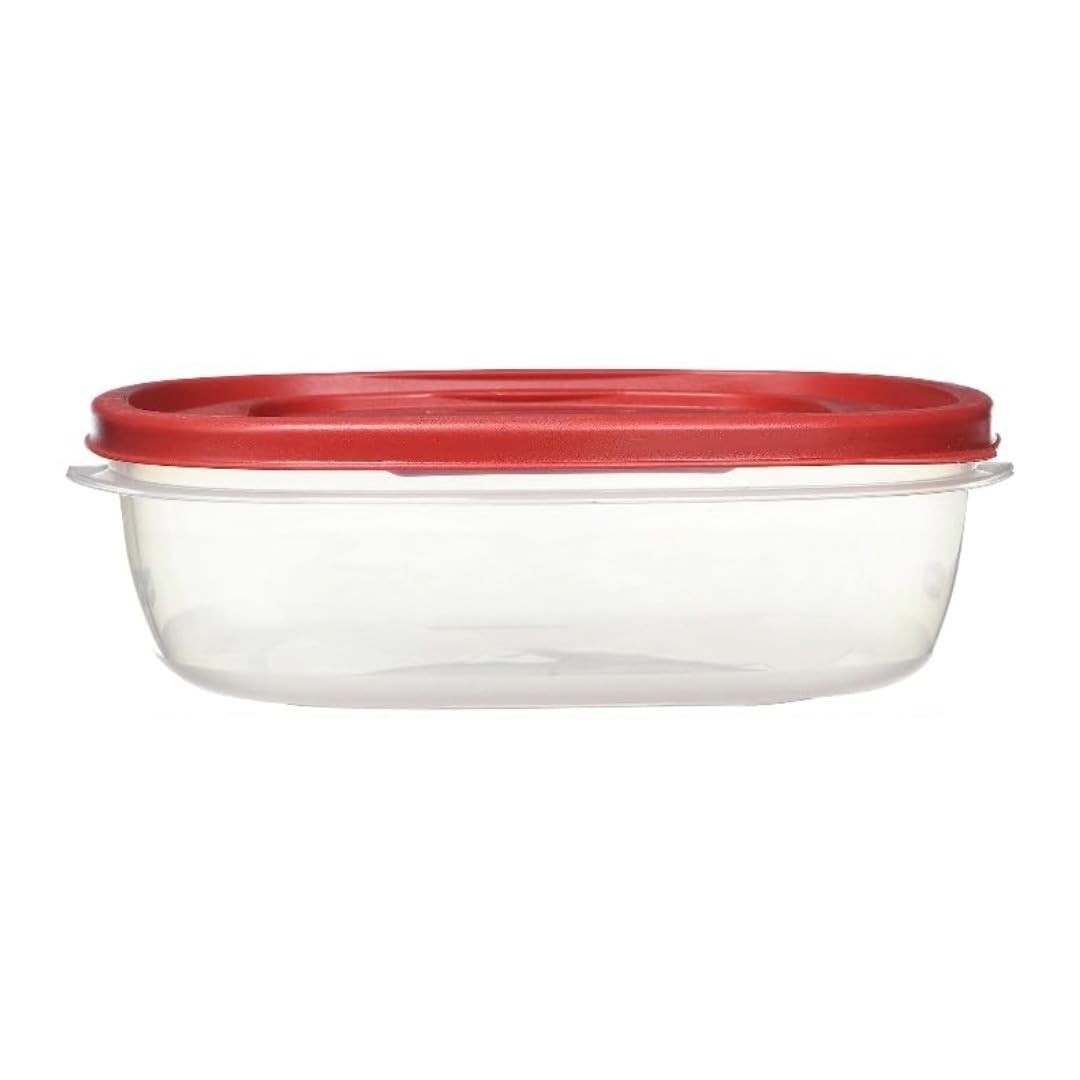9-Cup Food Storage Container Set, 7-Piece with Easy Find Lids, Labels & Pen